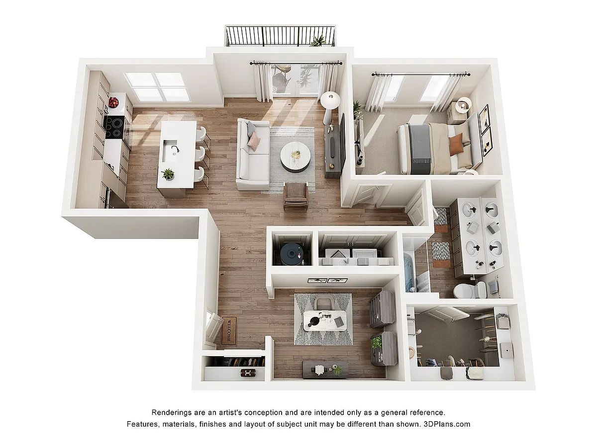 Floor plan Charcoal