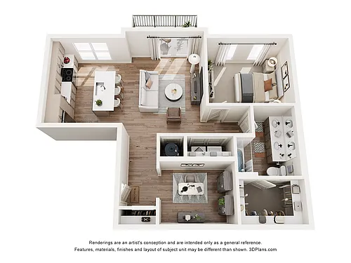 Floor plan Charcoal