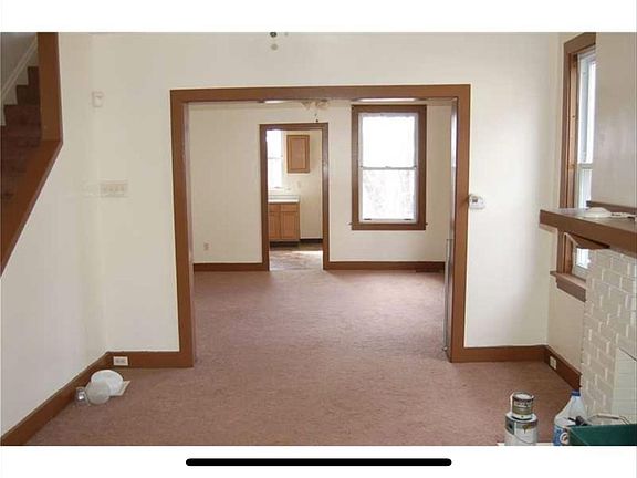 Living area and dining area