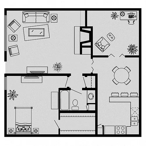 Floor plan B3