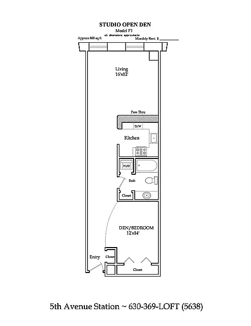 Floor plan F1-R