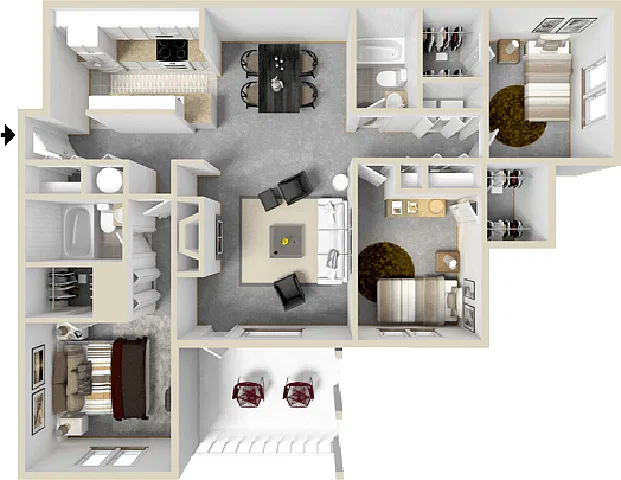 Floor plan Bay View