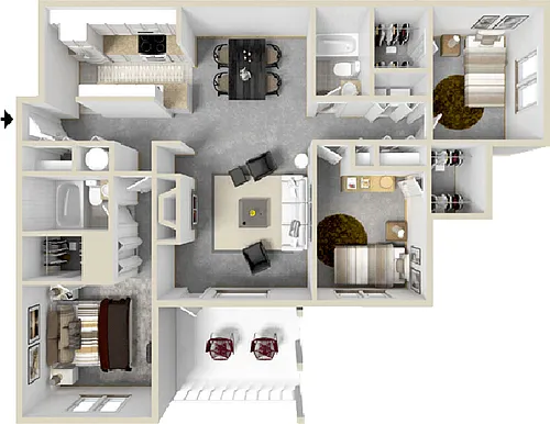 Floor plan Bay View