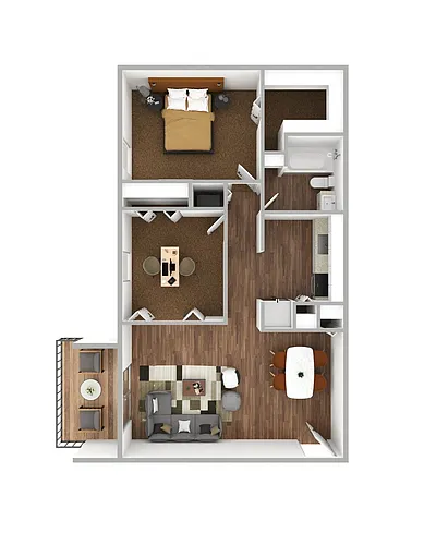 Floor plan Overlook