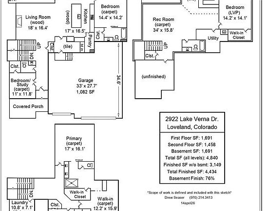 2nd image of 2922 Lake Verna Dr