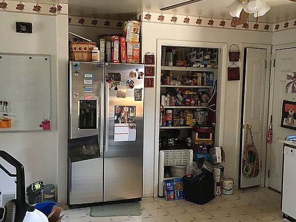 Fridge and pantry