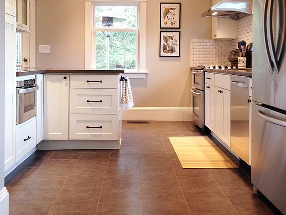 Kitchen from dining room
