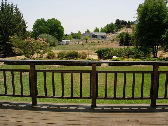 View from back decking