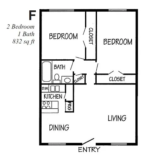 Floor plan F
