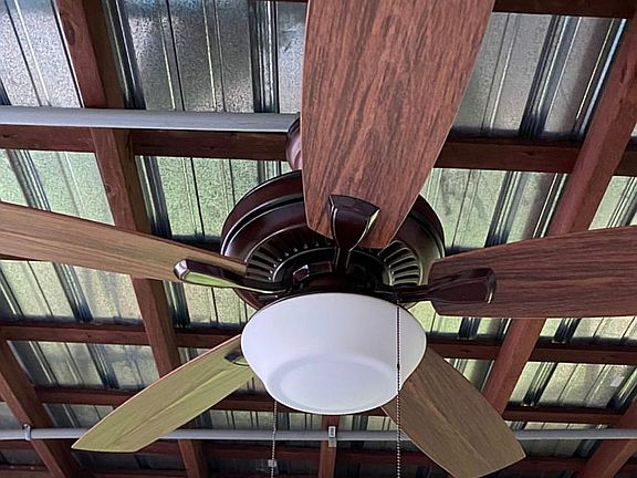 Screened in back porch