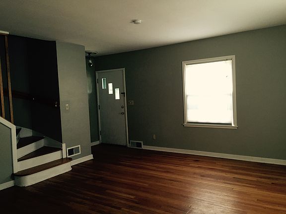 living room, front door