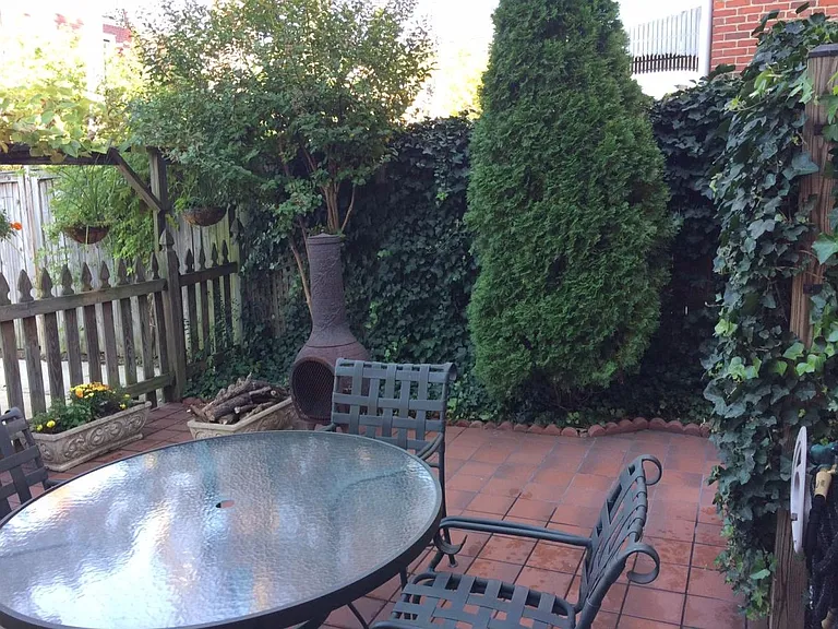 private patio
