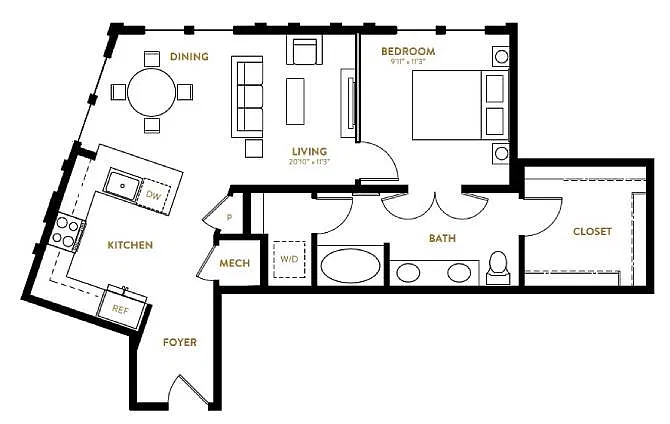 Floor plan A12