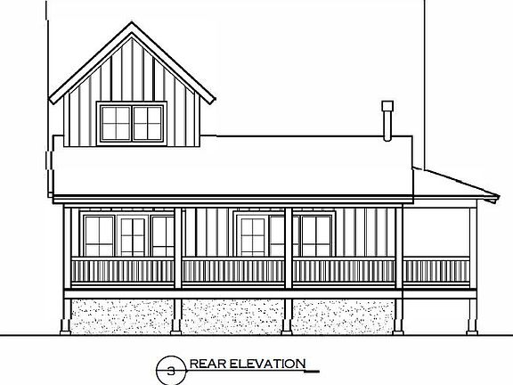 Big Glen - Rear Elevation