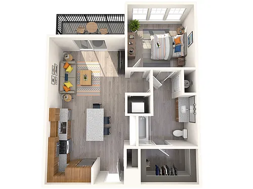 Floor plan Becket