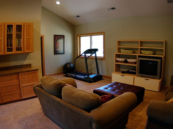 Upstairs loft-separate media room, yoga space or den