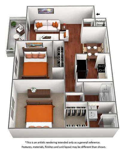 Floor plan Creston Peak