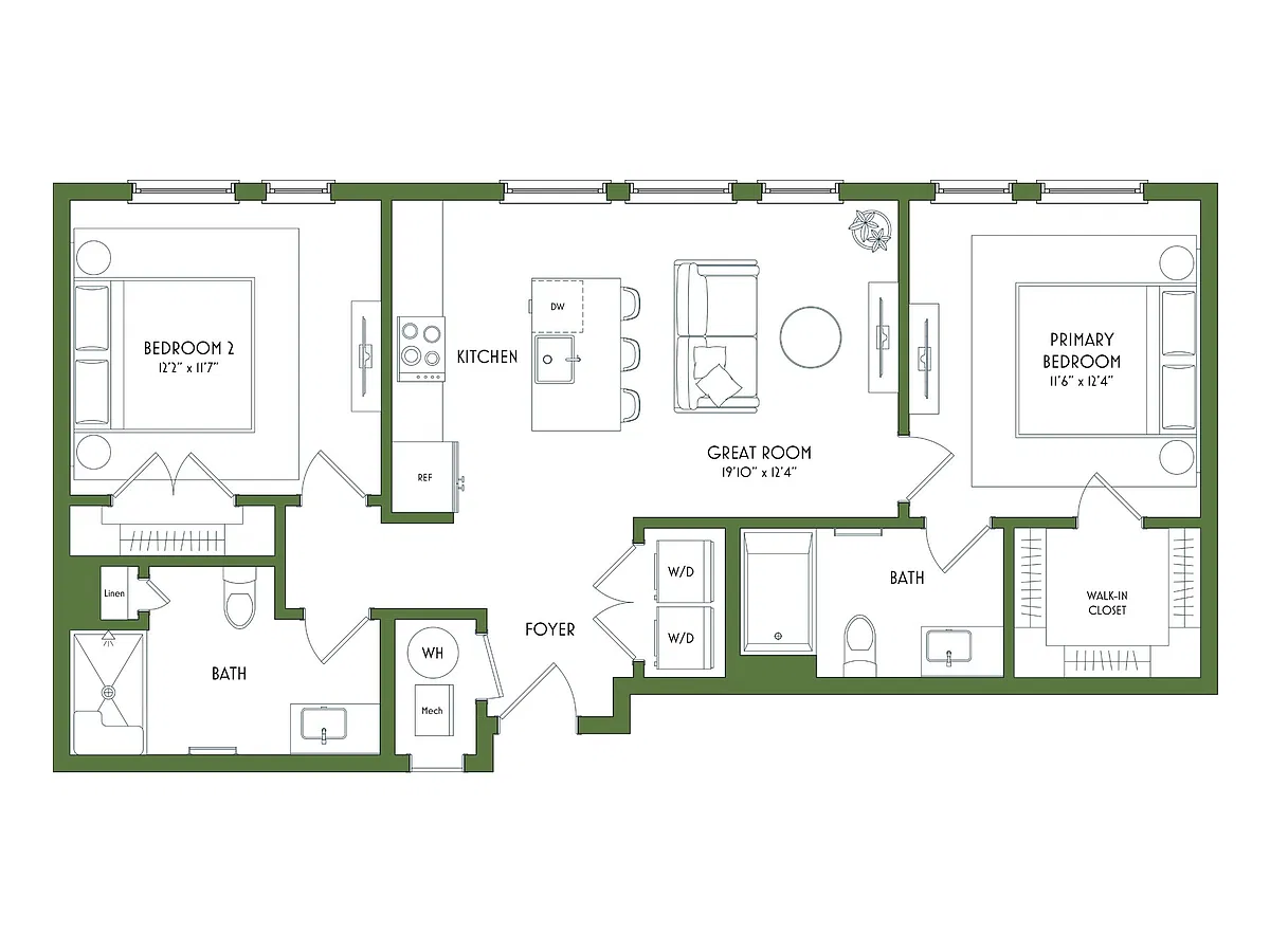 Floor plan B1