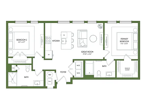Floor plan B1