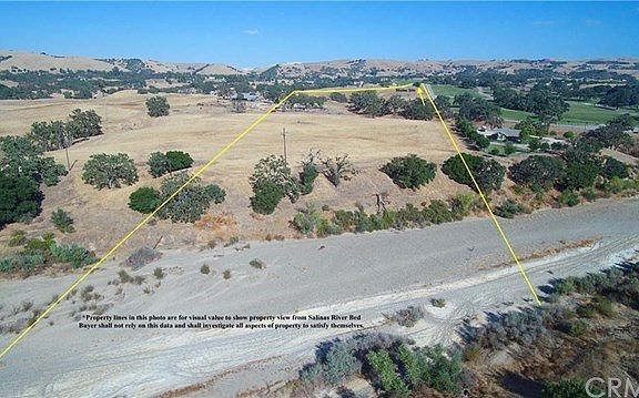 View from the Salinas River