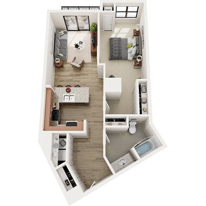 Floor plan A14