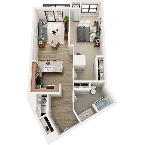 Floor plan A14