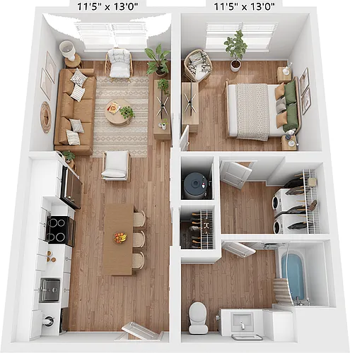 Floor plan A1H