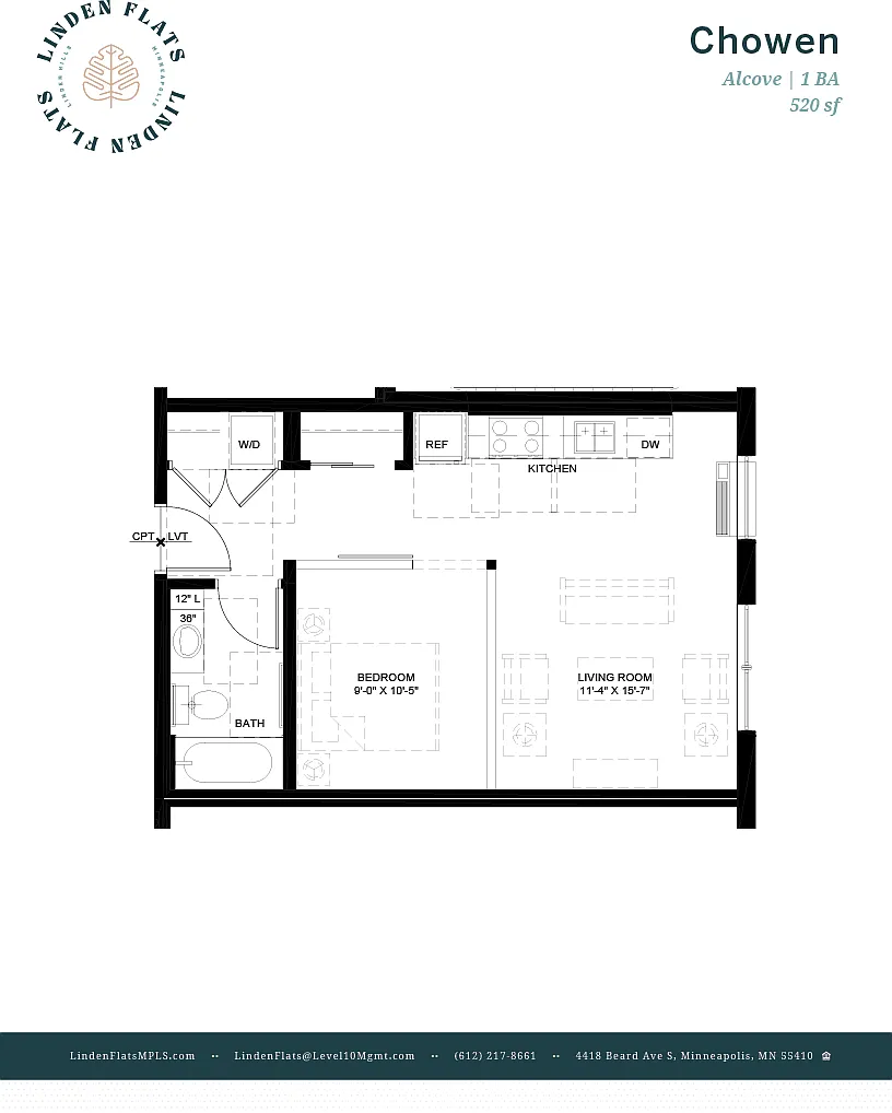 Floor plan The Chowen