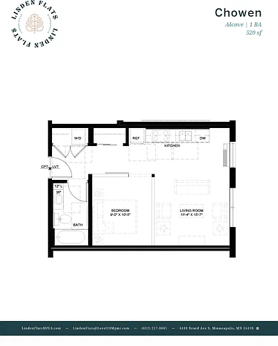 Floor plan The Chowen