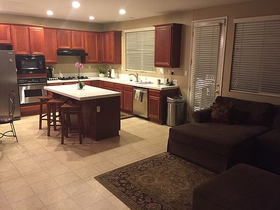 Kitchen from living area