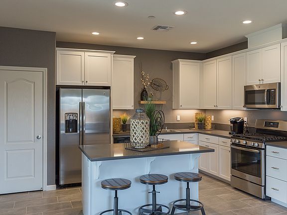 Striking kitchen with island
