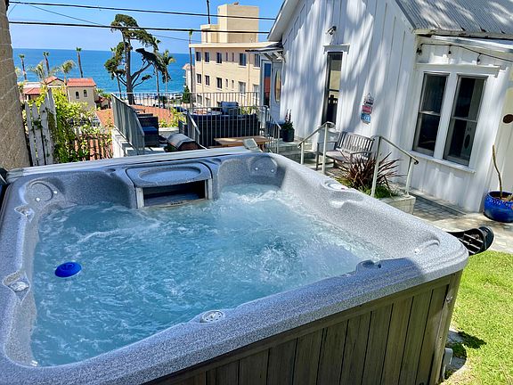 Relax while enjoying the view in your nice private jacuzzi.
