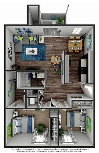Floor plan SANDS NEWLY RENOVATED