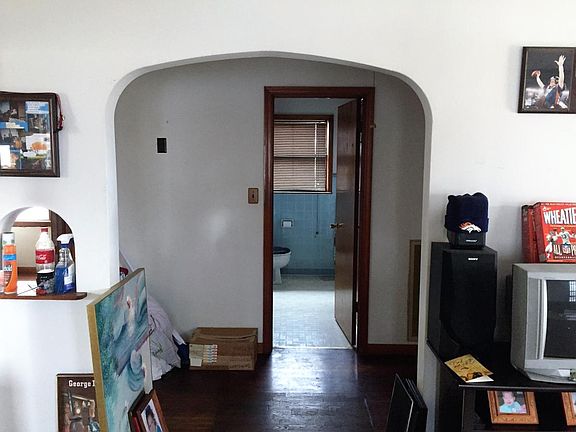 view from living room