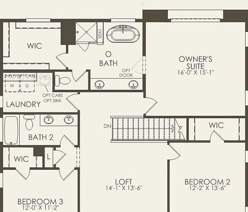 Second Floor 4 br 3 ba