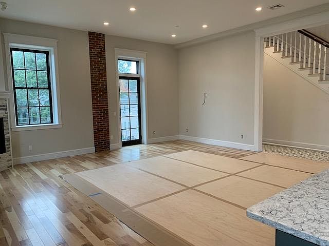 Living Room with door to deck