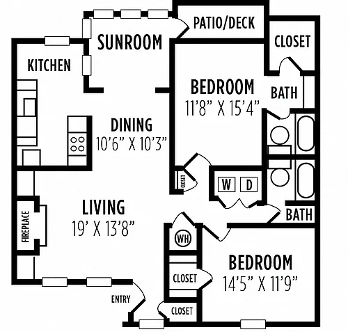 Floor plan The Laurel