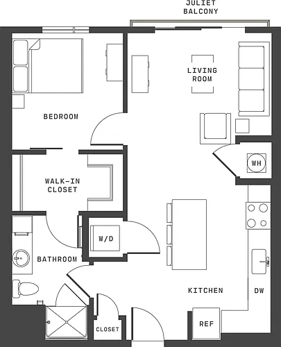Floor plan A1J