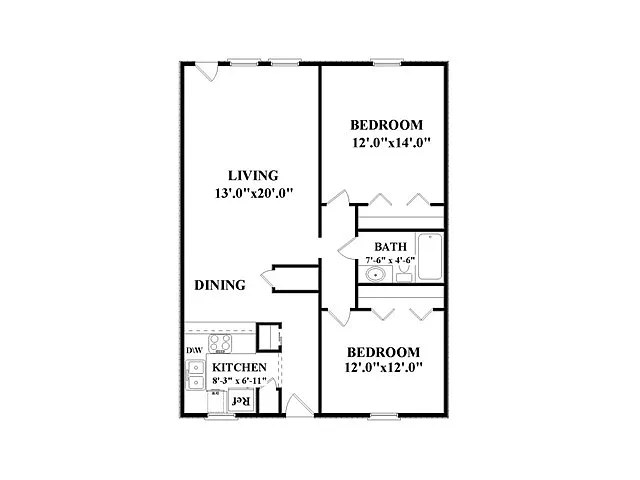 Floor plan 2-1