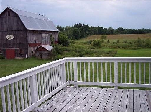 barn from 2nd floor deck