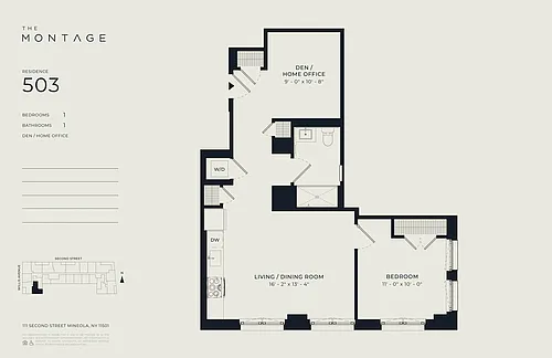Floor plan 503