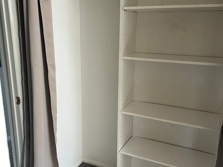 Large, double closet with built in storage in 2nd BR