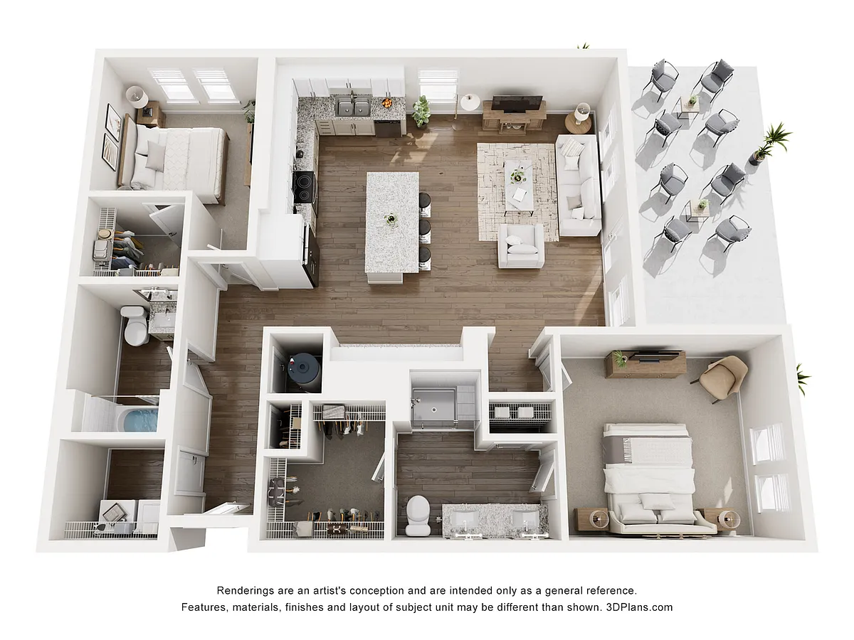 Floor plan The Front