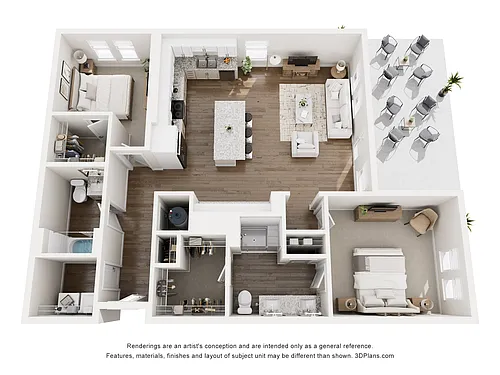 Floor plan The Front