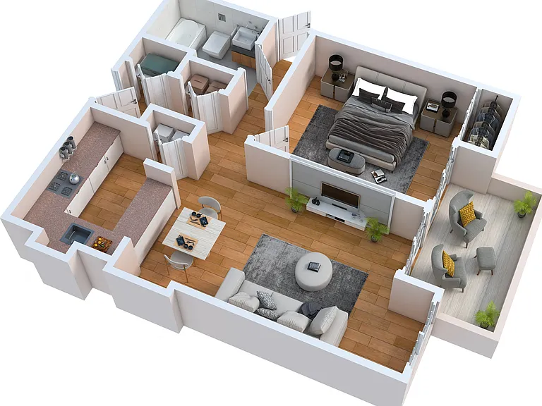 Oakland Heights - 55+ Active Adult Apartments — Photo 21