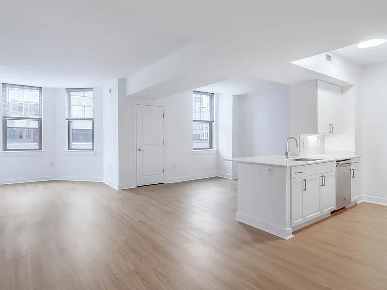 Living Room with Hard Surface Flooring