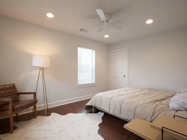Two identical bedrooms with walk in closets