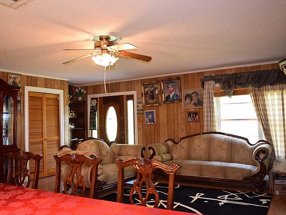 Large formal living room at front of home combos with dining room making it perfect for entertaining