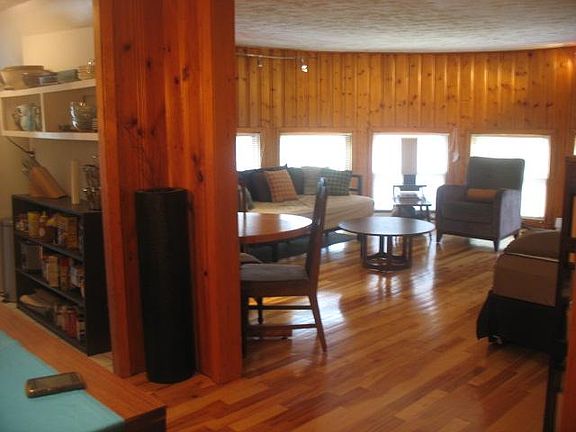 Kitchen is on the left in this photo.