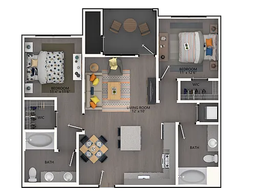 Floor plan B2